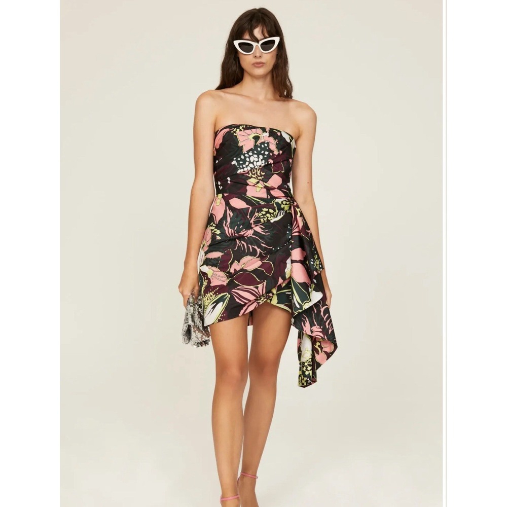 Tanya Taylor - Alina‎ Strapless Dress Mini Size 10 - Picture 2 of 8